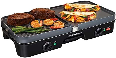 Three in One Grill with Reversible Plates
