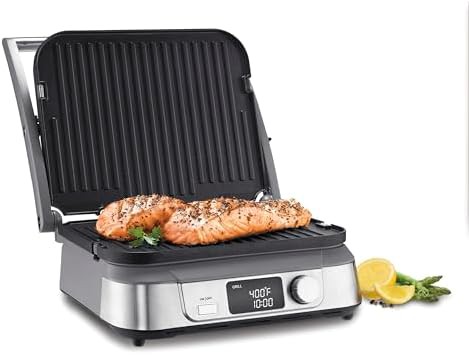 Five in one griddler with digital display