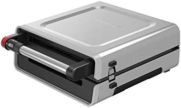 Smokeless family size contact grill