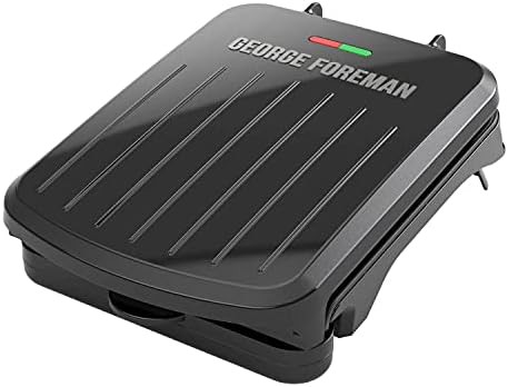 Compact two serving grill and panini press
