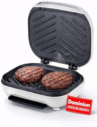 White Two Serving Panini Press and Grill