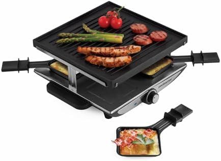 Four Person Raclette with Aluminum Top