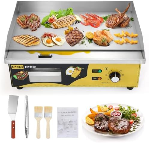 Dyna Living commercial flat top grill