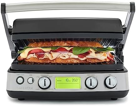 Graphite elite multi function contact grill
