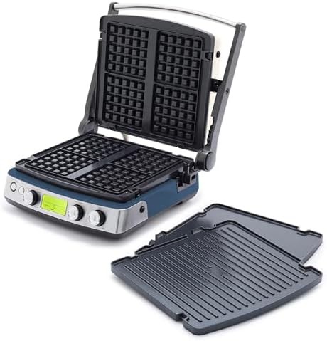 Oxford blue multi function waffle and grill