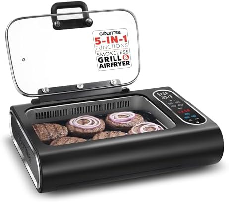Cast iron smokeless raclette and BBQ station