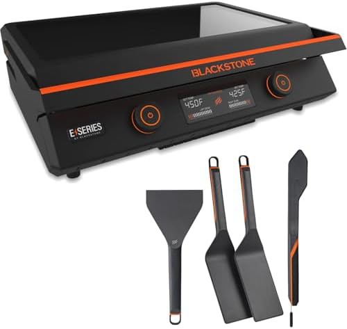 Large tabletop griddle with glass lid