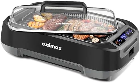 Smokeless black 1500w korean bbq grill
