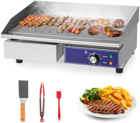 Commercial electric griddle 22 inch