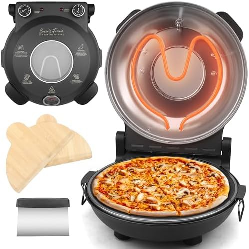 Graphite Twelve Inch Indoor Pizza Oven and Grill