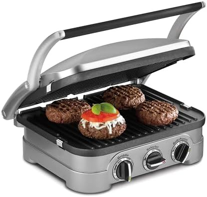 stainless five in one panini press
