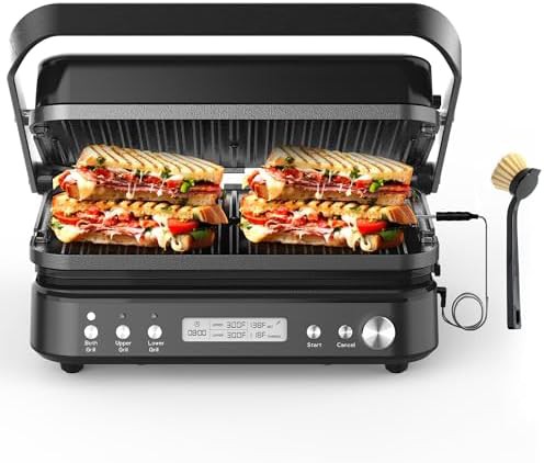 Ceramic five in one panini grill