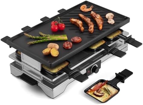 Verso Eight Person Indoor Outdoor Raclette