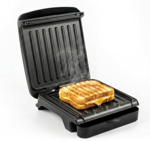 Two Serving Indoor Grill and Panini Press