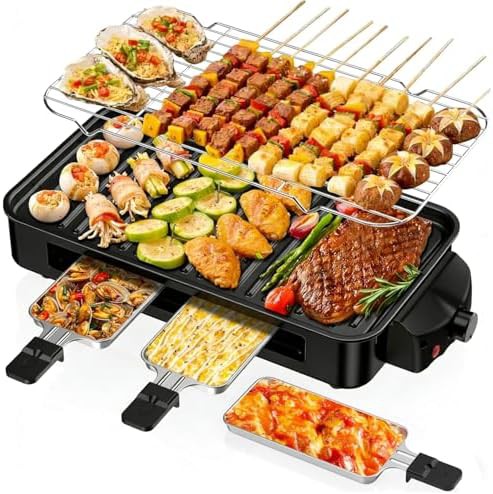 High power smokeless indoor Korean BBQ grill