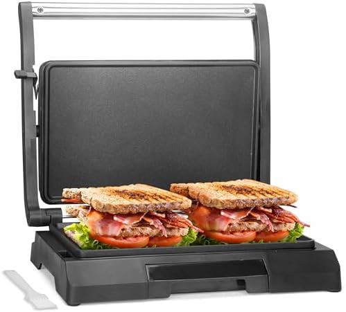 Stainless Steel Mini Sandwich Maker and Grill