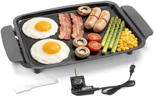 Graphite ceramic coating pancake griddle